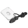 Emergency Signal Mirror, Acrylic Survival Safety Mirror with Lanyard and Whistle for Long Distance Communication and Reflective Signaling, Ideal for Day and Night Use view 2