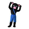 Black Pig Fancy Dress Mascot Costume Adult Cosplay view 1
