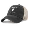 Admit It Life Would Be Boring Without Me Hat for Mens Funny Running Hats for Men Trucker Hat Black Cycling Cap Fashion Unique Gifts for Welders view 2