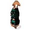Custom Name Team Name Number Half Hawaiian Black Dog Baseball Jersey, Personalized Baseball Team Dog Shirts Cat Pet Costume view 2