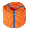 3/8 Inch 120ft Double Braided Polyester Arborist Rope, Heavy Duty Nylon Rope for Anchor, Tree Work, Cargo, Pulling, Sailing(Orange) view 1