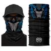 DHSOU Seamless Neck Gaiter Shield Scarf Bandana Face Mask for Motorcycle Cycling Riding Running Headbands Headware (Transformers) view 2
