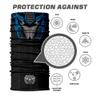 DHSOU Seamless Neck Gaiter Shield Scarf Bandana Face Mask for Motorcycle Cycling Riding Running Headbands Headware (Transformers) view 3