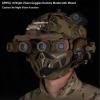 Cosplay & Airsoft Prop: GPNVG 18 Dummy Night Vision Goggles, Non-Functional 4-Tube Binocular Model with Helmet Mount (Tan) view 2
