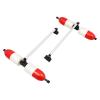 AGULIUM Kayak Stabilizers, PVC Inflatable Kayak Outrigger Float with Sidekick Arms Rod, Kayak Outriggers Stabilizers System Kit for Kayaks Canoes Boat(1 Pair)