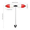AGULIUM Kayak Stabilizers, PVC Inflatable Kayak Outrigger Float with Sidekick Arms Rod, Kayak Outriggers Stabilizers System Kit for Kayaks Canoes Boat(1 Pair) view 2