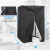 Squat Rack Cover, Waterproof Outdoor Gym Equipment Covers with Zipper for Squat Rack/Weight Lifting Rack/Home Gym Workout Equipment (65.5"Wx 56"D x 90"H) view 3