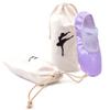 Vobumix 2pcs Ballet Shoes Bags Double Drawstring Shoe Bags Pointe Shoe Storage Organizer Ballet Dance Supplies for Daily and Travel Use view 1