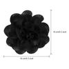 6.3 Large Flower Rose Brooch Pins for Women Fashion | Elegant Black Rose Hair Clip Large Flower Brooches for Women, Floral Clips & Lapel Brooch Pin for Dresses, Must Have in Fashion Dress Accessories view 4