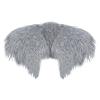 Halloween Viking Costume Women Fur Collar Medieval Warrior Faux Fur Shawl Shoulder Wrap Barbarian Outfit Cosplay Accessory view 2