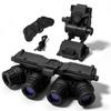 Cosplay & Airsoft Prop: GPNVG 18 Dummy Night Vision Goggles, Non-Functional 4-Tube Binocular Model with Helmet Mount (Black) view 2
