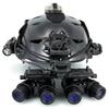 Cosplay & Airsoft Prop: GPNVG 18 Dummy Night Vision Goggles, Non-Functional 4-Tube Binocular Model with Helmet Mount (Black) view 3