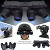 Cosplay & Airsoft Prop: GPNVG 18 Dummy Night Vision Goggles, Non-Functional 4-Tube Binocular Model with Helmet Mount (Black) view 4