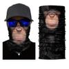 DHSOU Seamless Neck Gaiter Shield Scarf Bandana Face Mask for Motorcycle Cycling Riding Running Headbands Headware (Chimpanzee) view 1