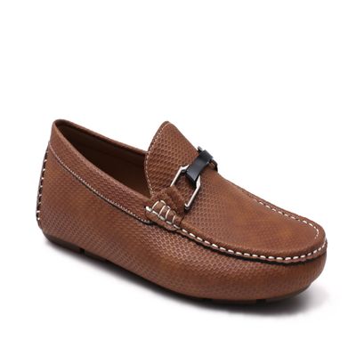 Aston Marc Mens Driving Loafer, Lightweight Breathable Design with Durable Rubber Sole Tan, Size 8.5