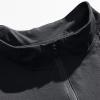 Men's Shirts Quick Dry Slim Fit Half Zipper Long Sleeve Solid Lightweight Shirt Odor Control Elastic Lightweight Tops view 2