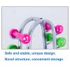Dumbbell Racks Ten Pairs of Plastic Dipped Small Dumbbell Racks 20 Dumbbells Storage Racks Dumbbells Fitness Equipment view 4
