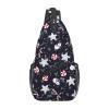 Christmas Toys Candy And Snowman Crossbody Sling Bag For Women Men Adjustable Christmas Chest Bag Shoulder Bag Sling Backpack Merry Xmas Daypack For Sport Travel Hiking view 1