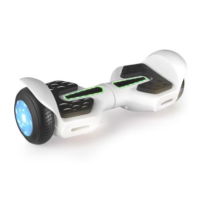 SIMATE 6.5" Scooter, Bluetooth Music Speaker and LED Light, Top 8.5mph & 8.5 Miles Range Power by Dual 250W Motor, Gifts for Kids Adults Boys, for All Ages