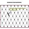 Climbing net for Kids Crawling Cargo net Indoor Crawling net Outdoor Cargo net Nylon Rope Ladder Stair Protection Net Safe net(2x2m) view 3