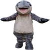 Friendly Dolphin Mascot Costume Adult Size for School Spirits With Fans