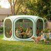Werph 12x12 Pop Up Screen Tent, Mosquito Net Gazebo, UV Resistant, Green view 1