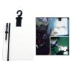 WYYHAA Scuba Diving Writing Dive Slate with Swivel Clip & Pencil, Durable Underwater Writing Tablet,Black,S view 3