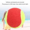 6Pcs Tennis Balls for Kids,Premium Plush Youth Felt Red Tennis Balls for Beginners, Lightweight Elastic Tennis Trainning Ball, Waterproof Bulk Tennis Ball Pet Dog Playing Balls view 4