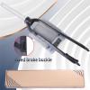 HWEVDHJ 26/27.5/29 Bike Rigid Forks Aluminum Alloy Rigid Disc Brake Mountain Bike Fork 28.6mm 1-1/8" Threadless Straight Tube Hard Fork QR 9 * 100 Mm(Black Gray,29") view 4