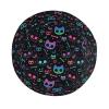 Cat Skull Bones Bucket Hats for Women Men Funny Halloween Hat Sun Cap Packable Outdoor Fisherman Hat view 4