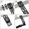 Modular Drop Leg Holster Adapter with Thigh Strap Metal Holster Adapter Duty Belt Accessories Airsoft Tactical Gear (BK) view 3