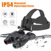 SKIOVEMI Digital Night Vision Goggles, 3D 36MP 4K Night Vision Binoculars Head-Mounted with 32GB Memory Card to Save Photos/Videos, 8X Digital, 7 Gear Infrared view 4