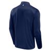 Fanatics Men's Navy Tennessee Titans Defender Long Sleeve Quarter-Zip Jacket view 3