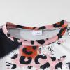 Afsmlys Kid Young Girl Clothes Outfit Leopard Tie-dye Print Sweatshirt + Pants 2PC Fall Clothing Set(5-6T) view 3