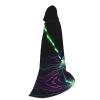 YQxwJL Laser Lights Print Unisex Hooded Robe Cloak Vampire Witch Cape Cosplay Costume For Halloween Cosplay view 2