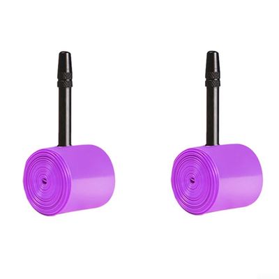 Ultralight Mountain Bike Inner Tube 26/27.5/29 Inch x 1.9/1.95/2.0/2.1/2.15/2.25/2.3/2.4/2.5/2.6 with 45mm for PRESTA Valve Lightweight for Bicycle Tire Tube(26x1.95-2.6 2PCS)