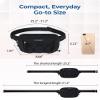 BAGSMART Fanny Packs for Women Small Belt Bag with Adjustable Strap Waist Pack for Running Workout Traveling Hiking, Camel view 3