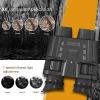 WGFXYBFY NV8000 3D 4K Head-Mounted Night Vision Binoculars,4 Color Effects Night Vision Goggles,7 Levels of Ir Adjustment,Rechargeable Night Vision Scope,Black view 4