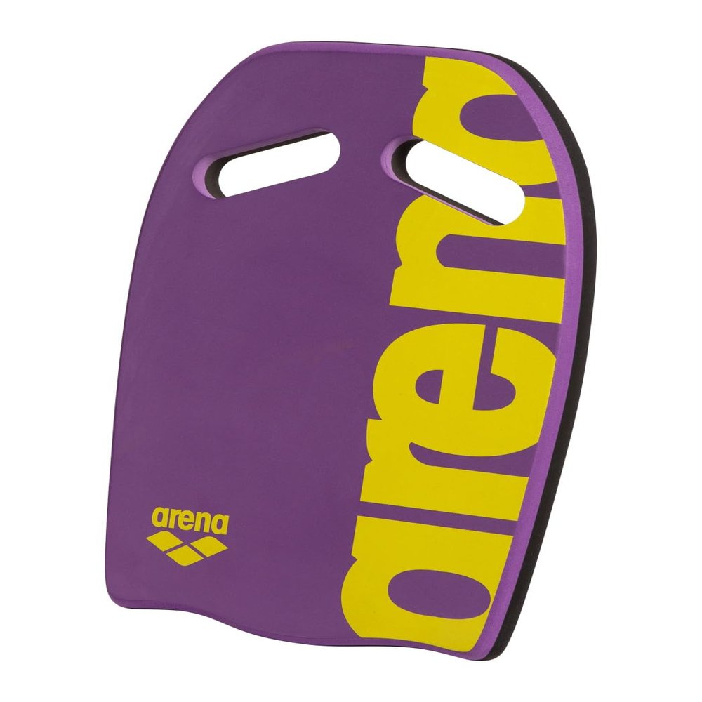 Arena Unisex Adult Swim Kickboard for Men and Women Swimming Training Aid Foam Boogie Board Pool Floats Exercise Equipment, Plum/Arctic Lime