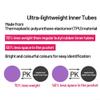 700C Ultralight for TPU Bike Tubes 700 X 18/50C with 45mm/65mm/85mm for PRESTA Valves for Road Bike 700 X 18C/23C/25C/28C/30C/32C/35C/38C/40C/42C/45C Bicycle Tire Tubes(23-32C FV45) view 2
