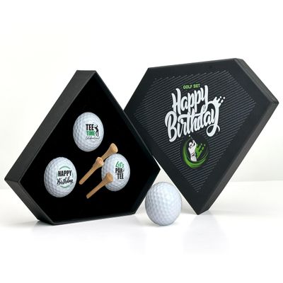 CustAmaze Golf Gifts Birthday for Him, Best Funny Golf Balls and Tees, Gifts for Golfers Men Him Dad Husband Grandpa, Golf Balls Gift Box Sets for Men Unique Golf Anniversary Present