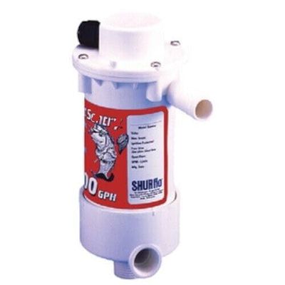 2751700001030 Bait 500 GPH Dual Port Livewell Pump - 12V 275-1700001030