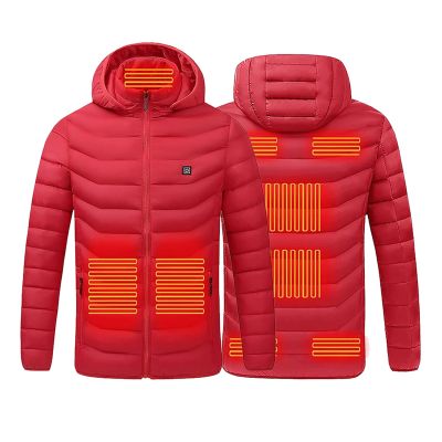 YMADREIG Heated Jacket for Men Women 2025 Winter Heated Coat Soft Shell Warm Heating Jackets Outdoor Winter Clothes