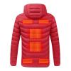YMADREIG Heated Jacket for Men Women 2025 Winter Heated Coat Soft Shell Warm Heating Jackets Outdoor Winter Clothes view 4