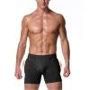 Men 4pcs Pads Fake Ass Butt Lifter Shapers Control Panties Padded Underwear(Black,X-Large) view 2