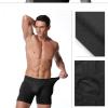 Men 4pcs Pads Fake Ass Butt Lifter Shapers Control Panties Padded Underwear(Black,X-Large) view 4