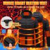YMADREIG Heated Jacket for Men Women 2025 Winter Heated Coat Soft Shell Warm Heating Jackets Outdoor Winter Clothes view 2