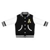 Creative Knitwear College Baby NCAA Officially Licensed Letterman Varsity Jacket - Appalachian State Logo - Black - 18 Months view 1