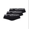 AllSaints 3pk Organic Cotton Brief (CONTOUR POUCH) Black view 1
