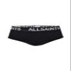 AllSaints 3pk Organic Cotton Brief (CONTOUR POUCH) Black view 2